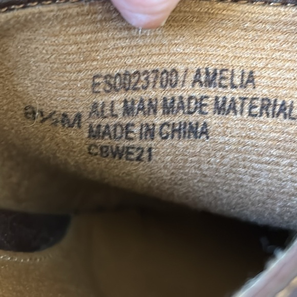 Sofft Eurosoft Amelia‎ Brown Mules Clogs Slip-on Vegan Size 8.5 - Picture 8 of 9